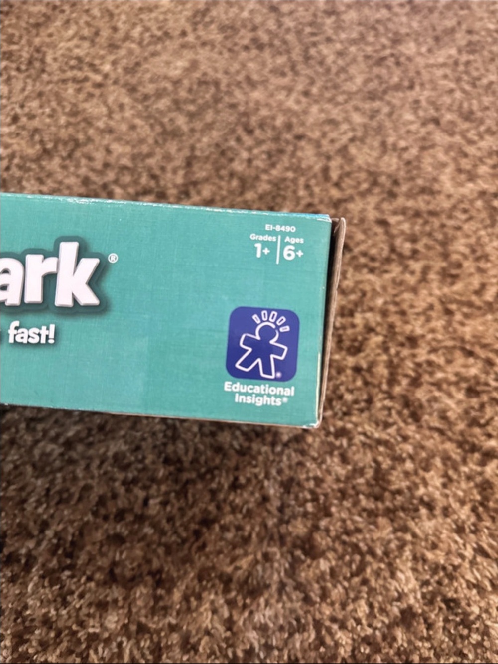 MathShark Kids Learning Toy - Blue Math Practice Game - Picture 3 of 3
